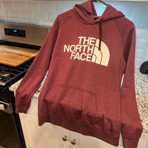 The North Face Burgundy Pullover